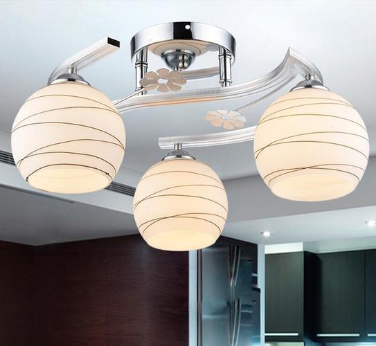 提供的南波湾现代简约铝吸顶灯具客厅卧室餐厅儿童led玻璃吊灯饰产品